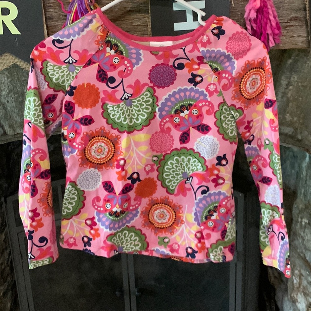 Hanna Anderson size 130 long sleeve shirt.